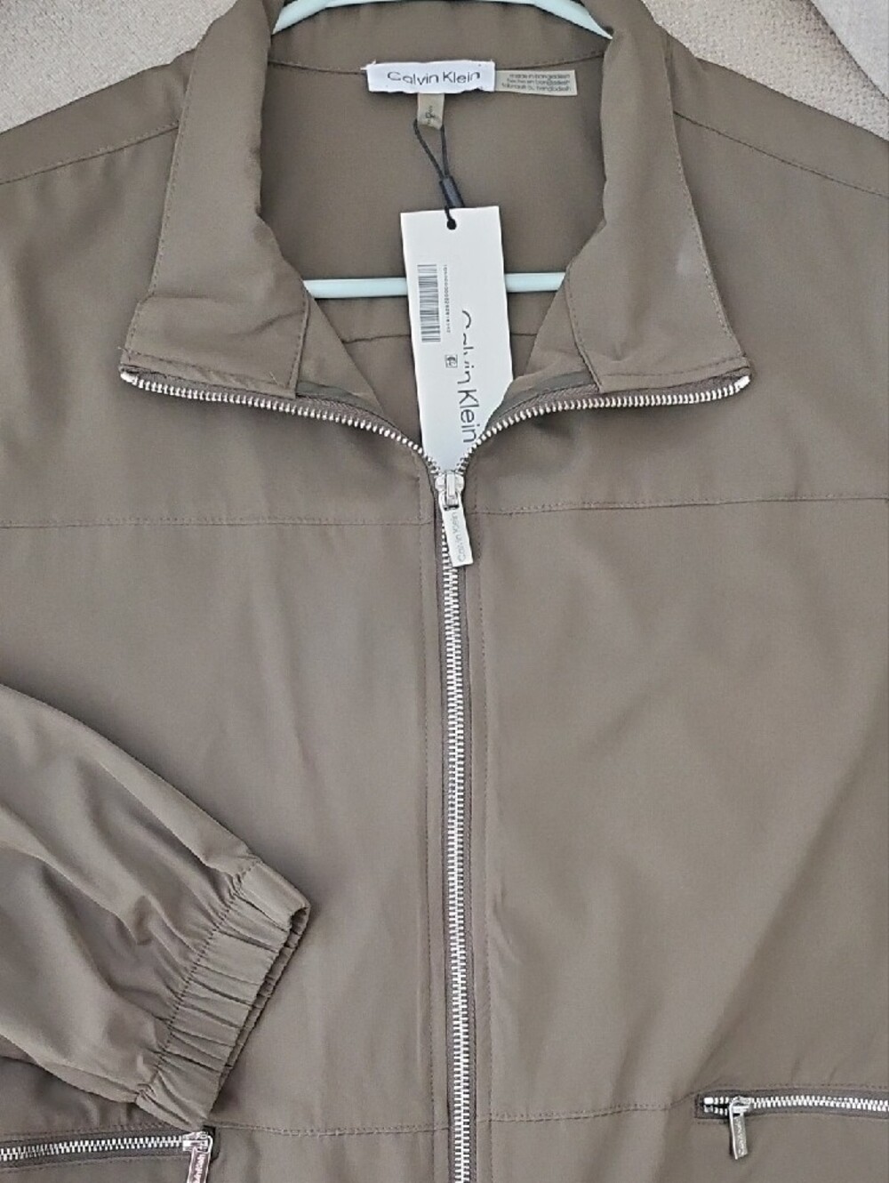 Calvin Klein Olive Jacket Sz Small